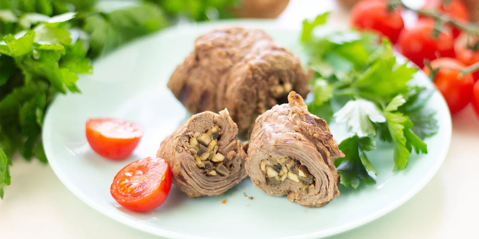 Rinderrouladen mit Pilzfüllung - VitalBodyPLUS.de