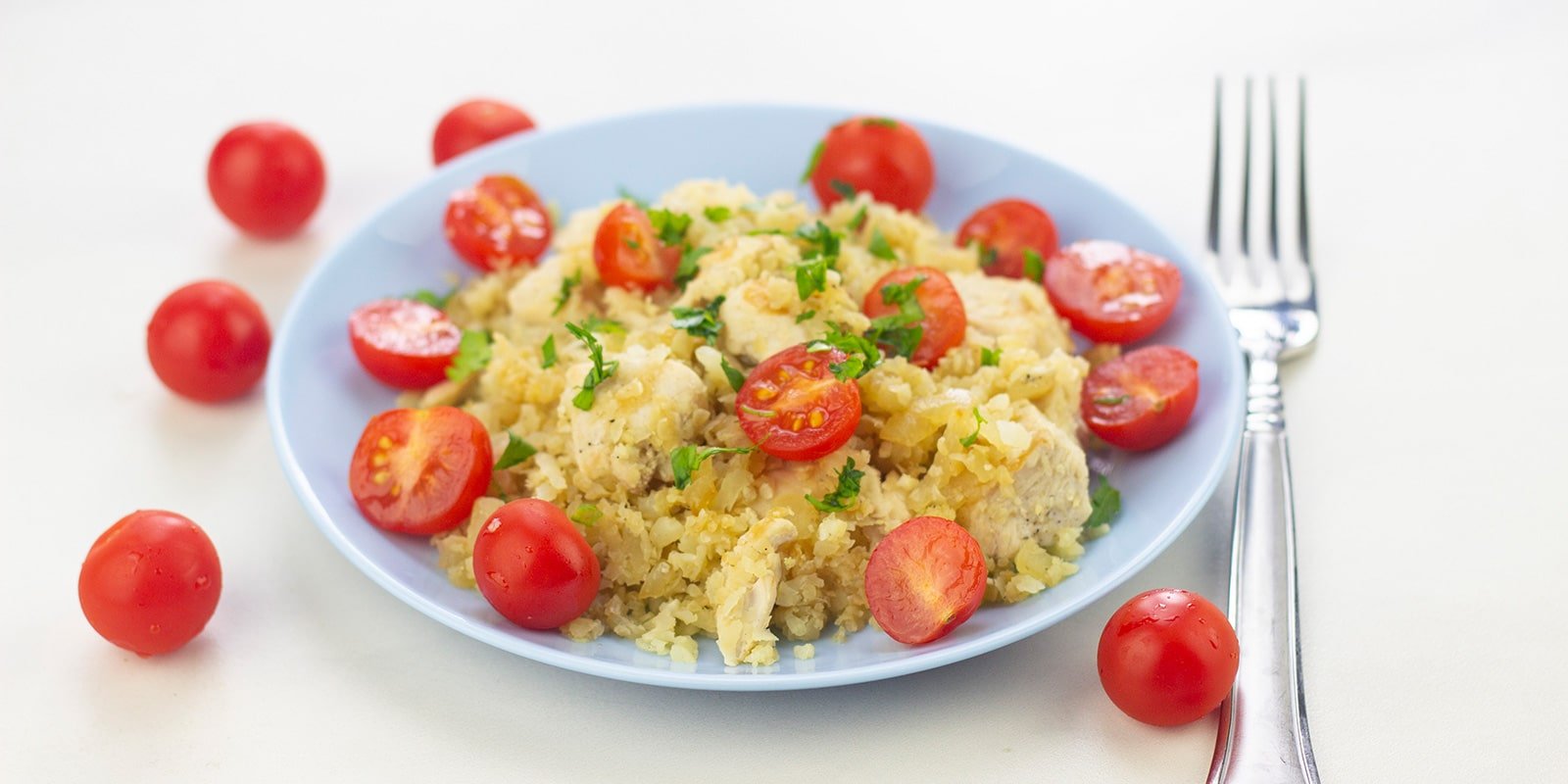 Leckere Blumenkohlreispfanne - VitalBodyPLUS.de