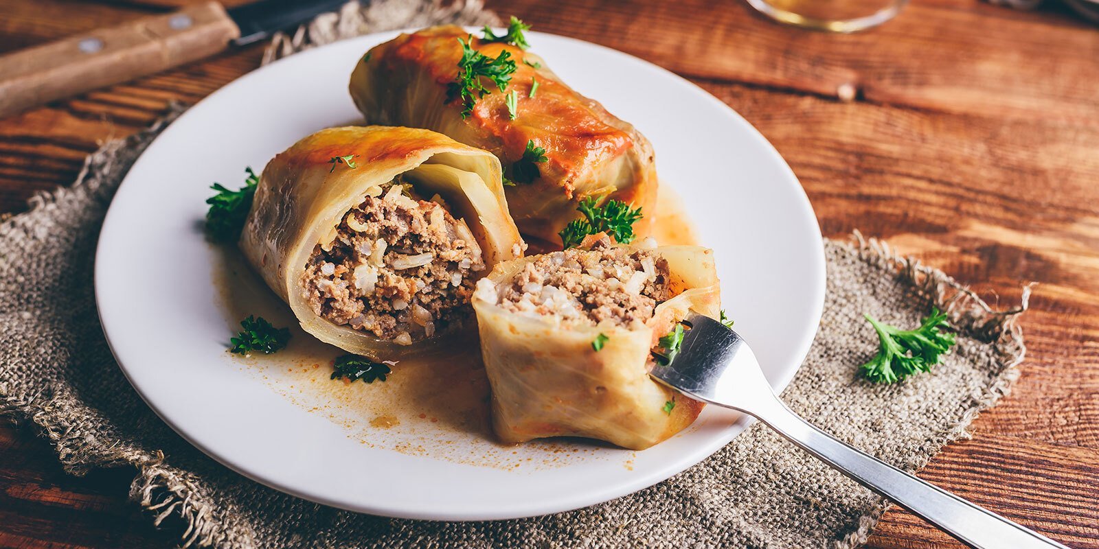 Kalorienarme Kohlrouladen - VitalBodyPLUS.de