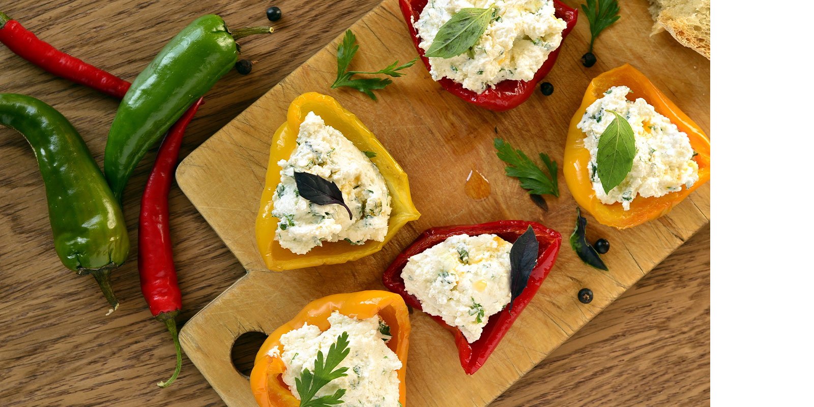 Gefüllte Paprikaschoten - VitalBodyPLUS.de