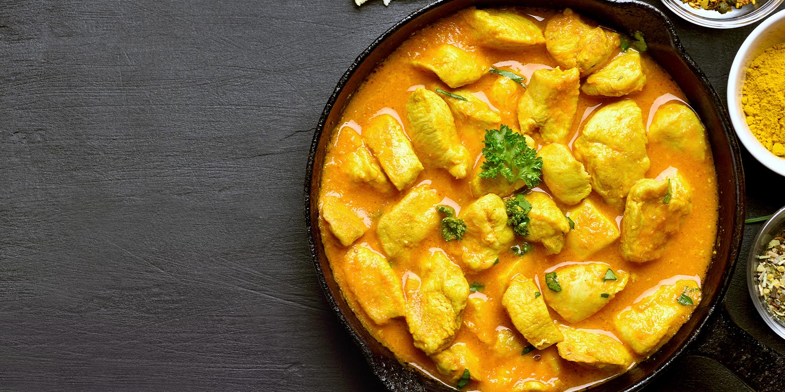 Indisches Curry mit Hähnchengeschnetzeltes - VitalBodyPLUS.de