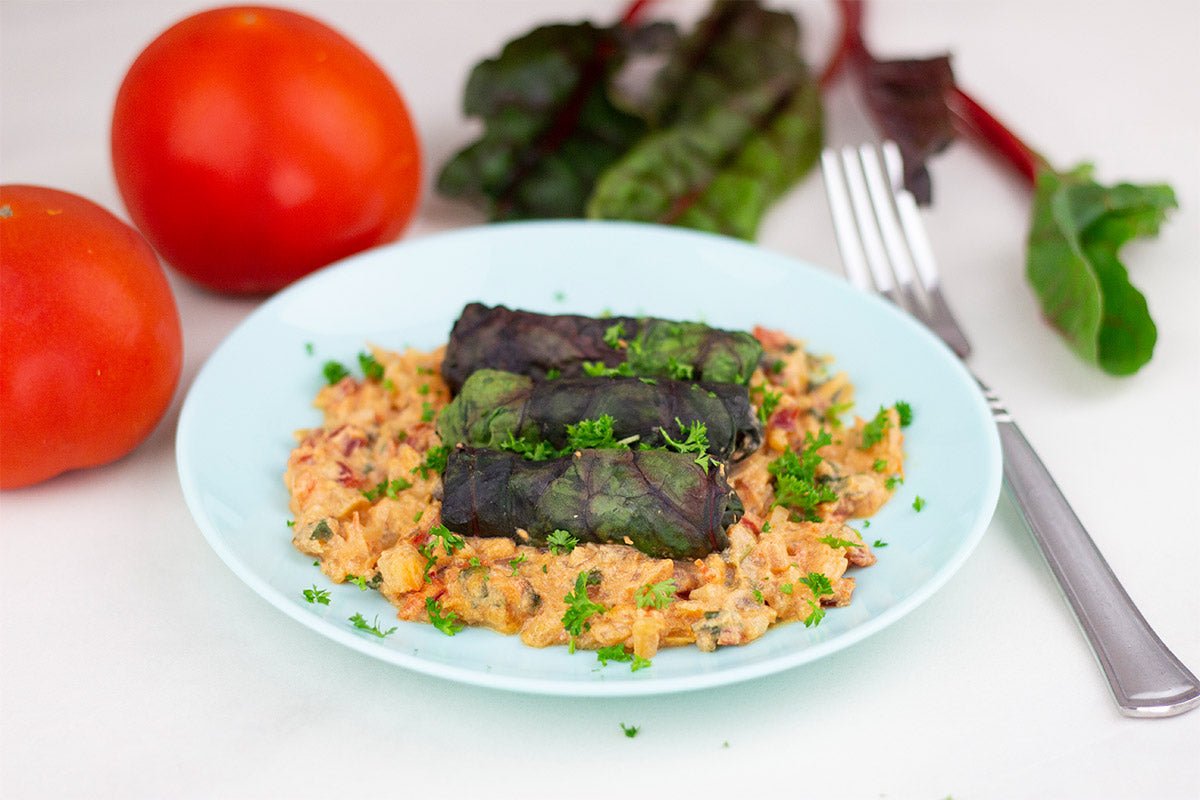 Unwiderstehliche Mangold-Rouladen - VitalBodyPLUS.de