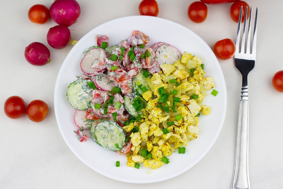 Köstlicher Rührtofu - VitalBodyPLUS.de