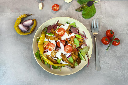 Leckerer Gyros Salat