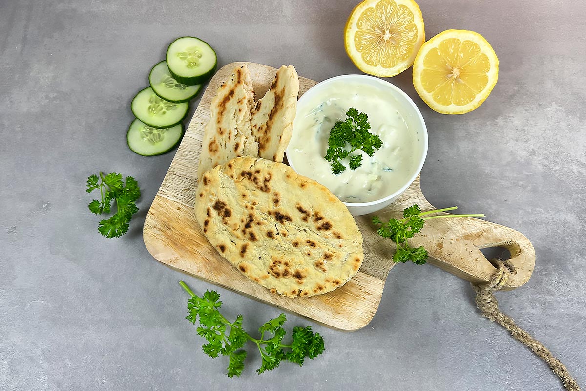 High Protein Fladenbrot