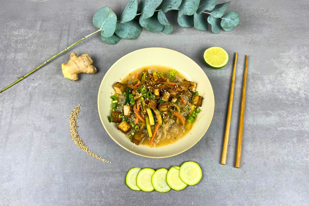 Cremige SmartPasta in Kokos-Soße - VitalBodyPLUS.de