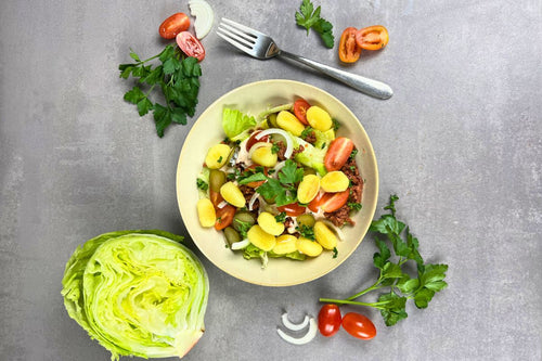 Burger Salat zum Schlemmen