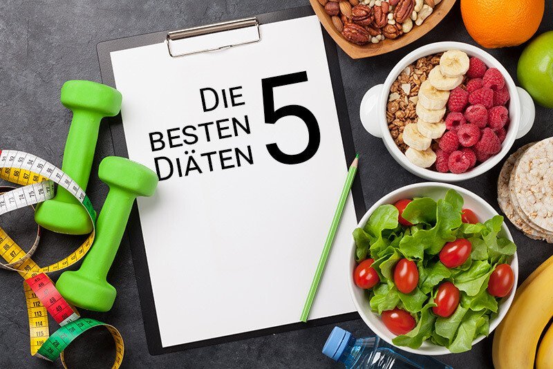 Die 5 besten Diäten im Überblick - VitalBodyPLUS.de