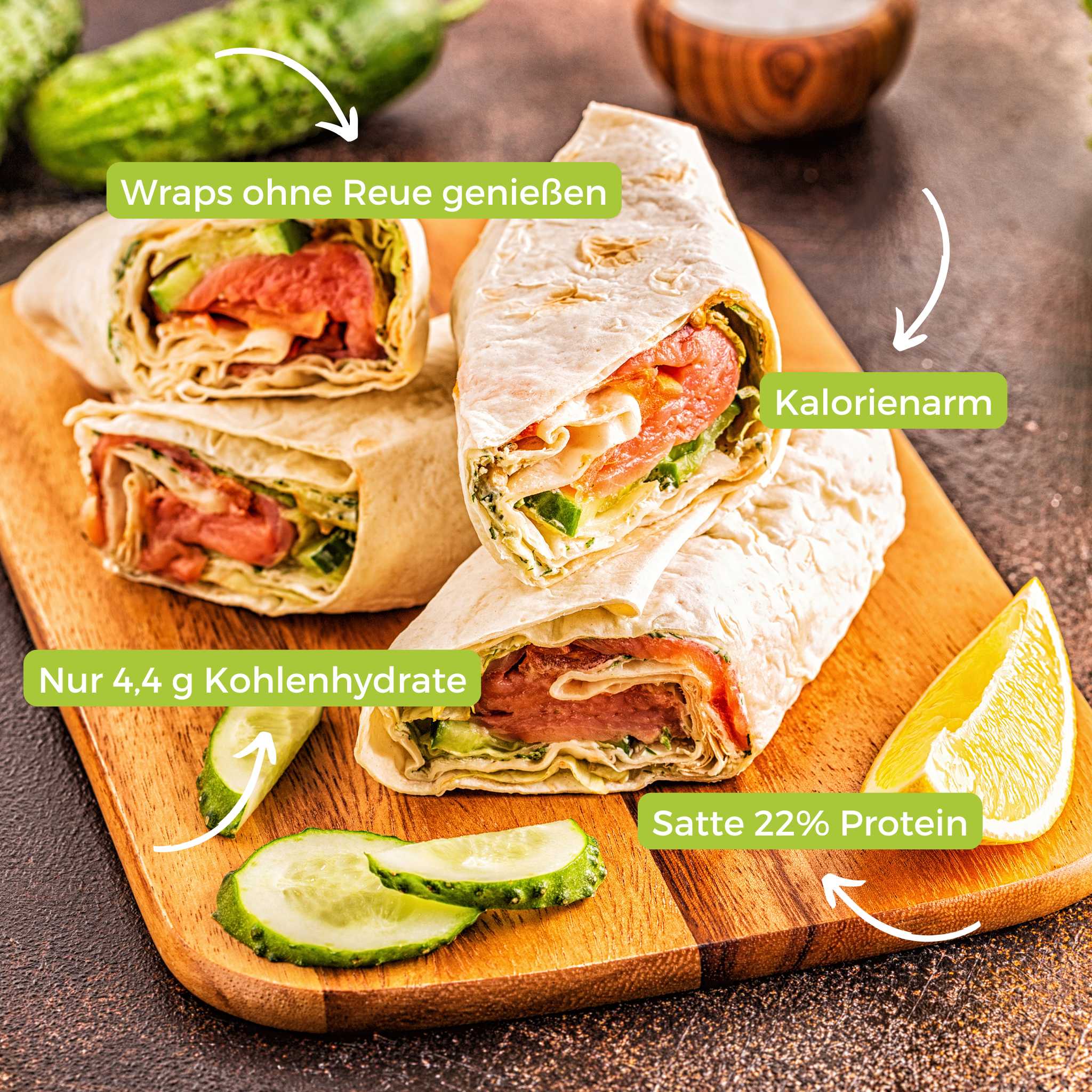 DailyWrap - Protein Tortilla Wraps - VitalBodyPLUS.de