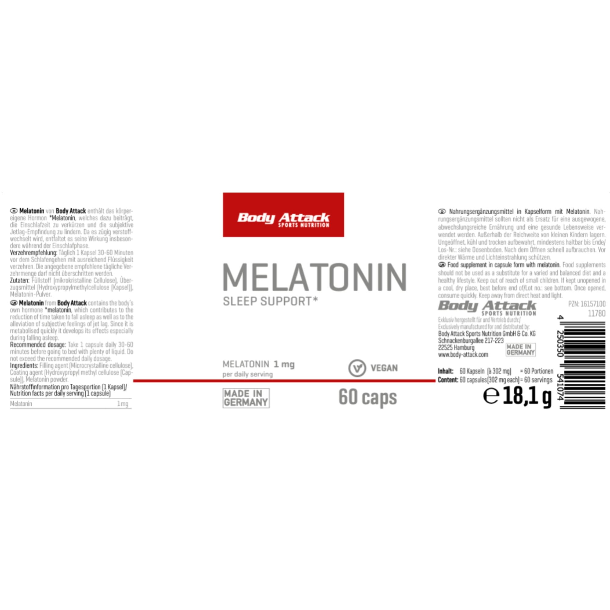 Melatonin - VitalBodyPLUS.de