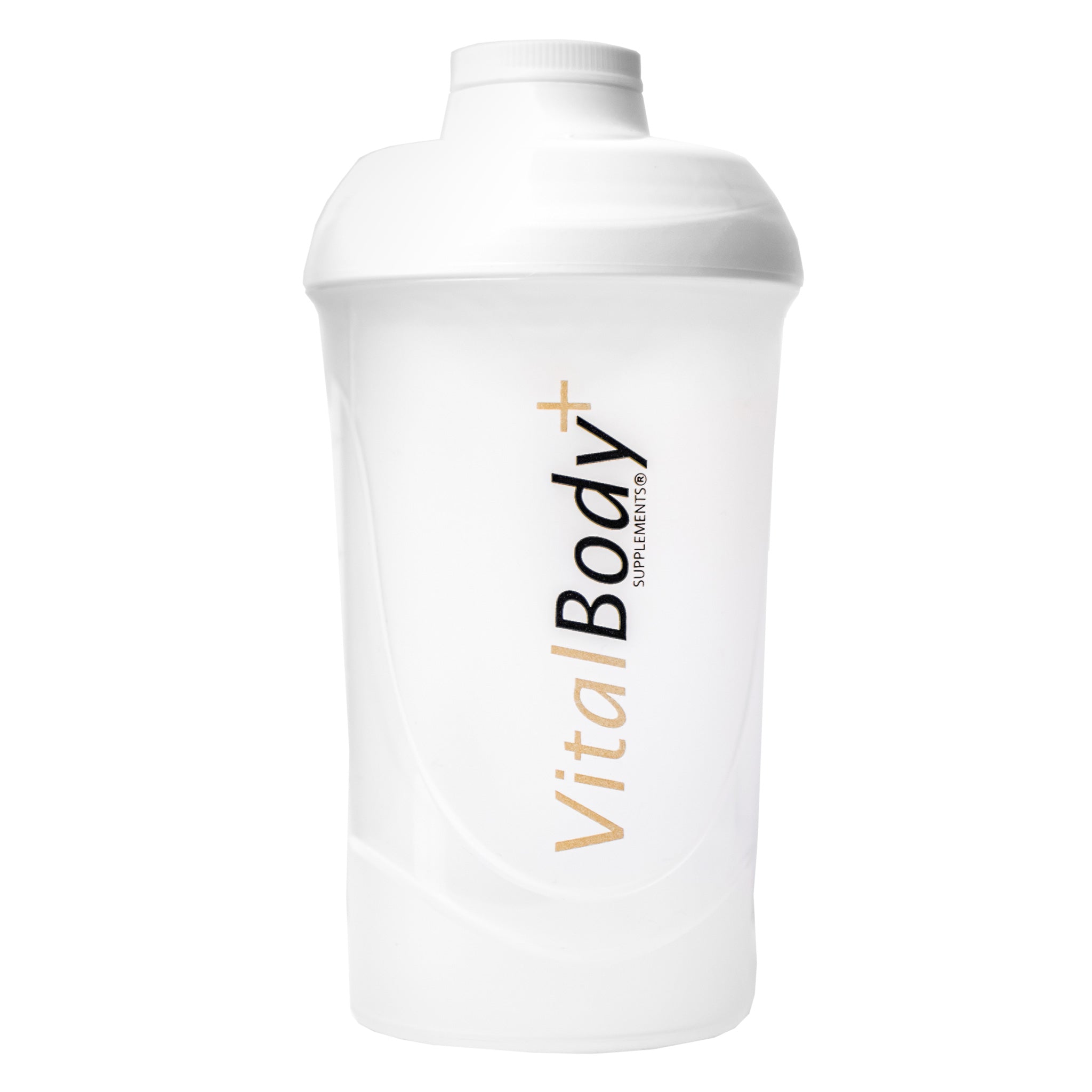 VitalBodyPLUS Shaker mit weißen Hintergrund