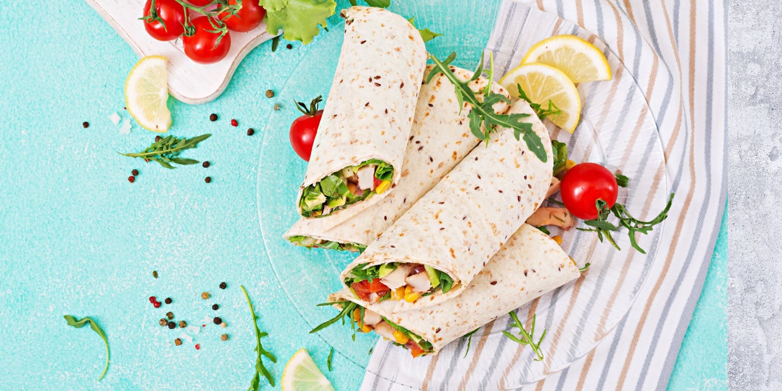 Einfache Tofu Wraps Rezept