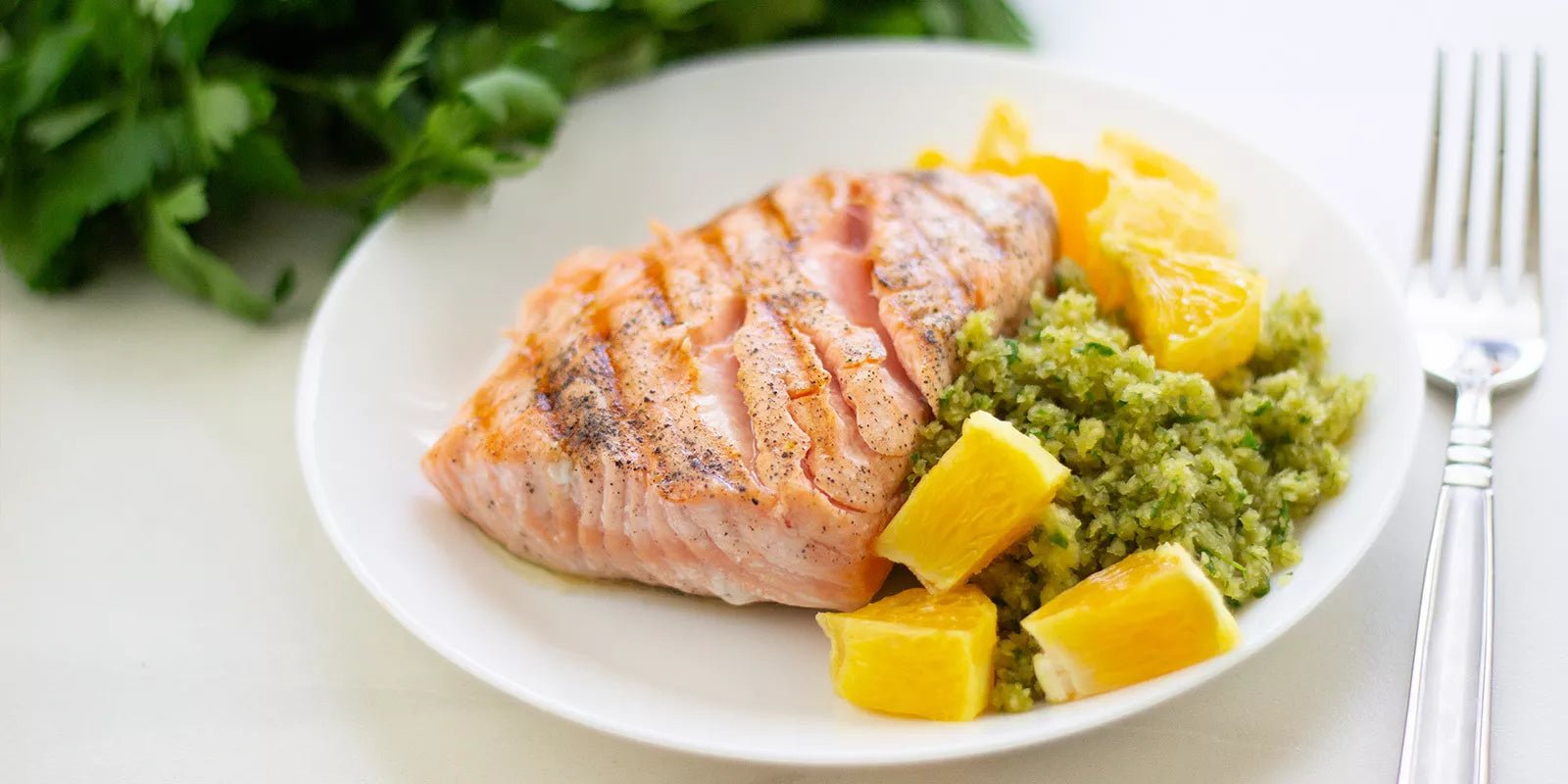 Knollensellerie-Salat mit Lachs - VitalBodyPLUS.de