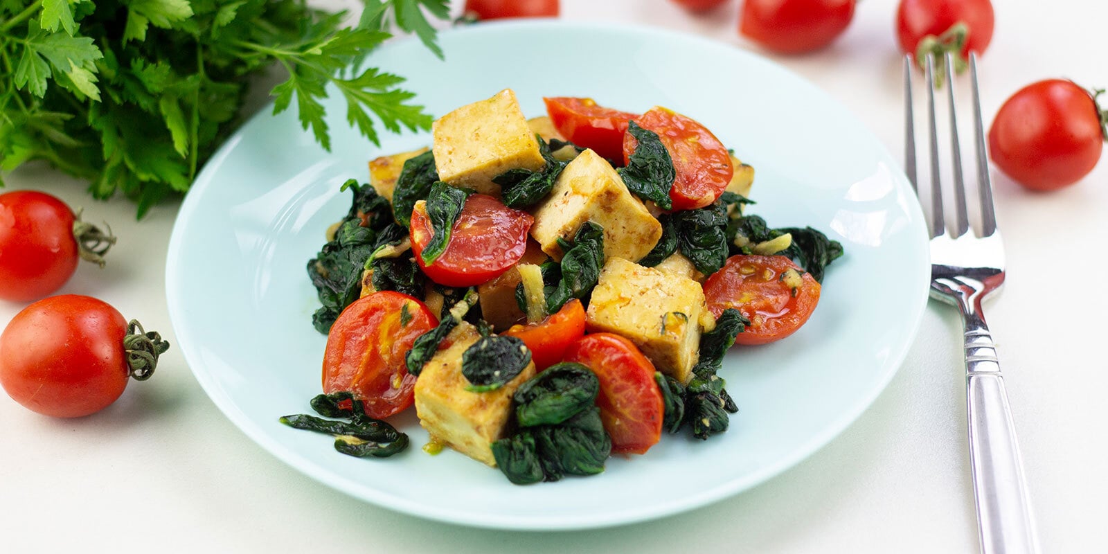 Pikante Tofu-Gemüsepfanne - VitalBodyPLUS.de