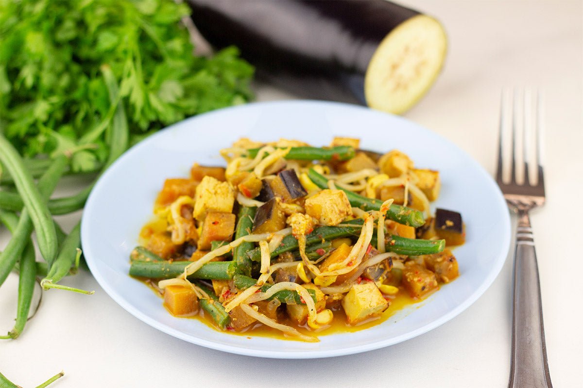 Scharfes Thai-Curry mit Tofu - VitalBodyPLUS.de