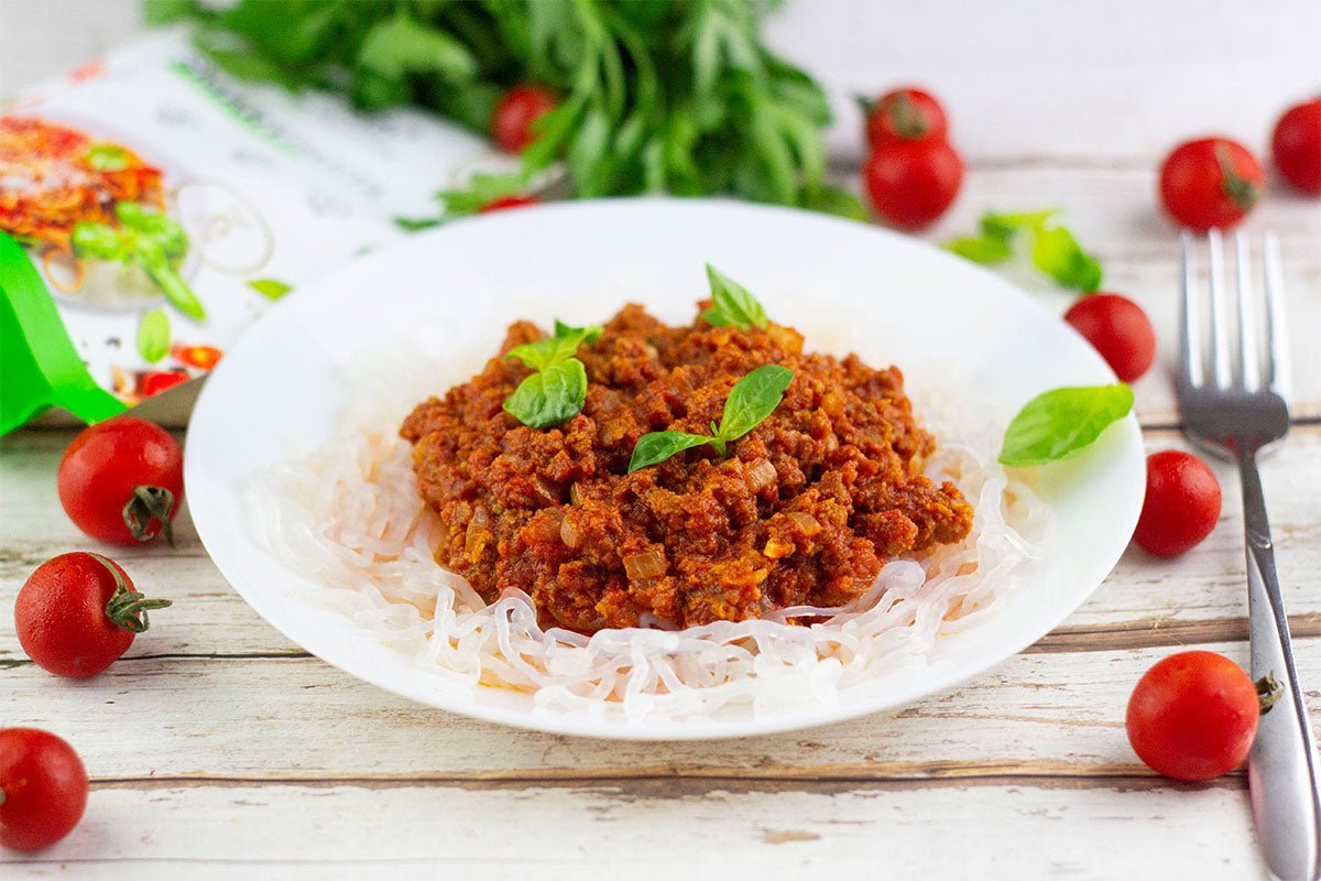 Schnelle SmartPasta Bolognese - VitalBodyPLUS.de