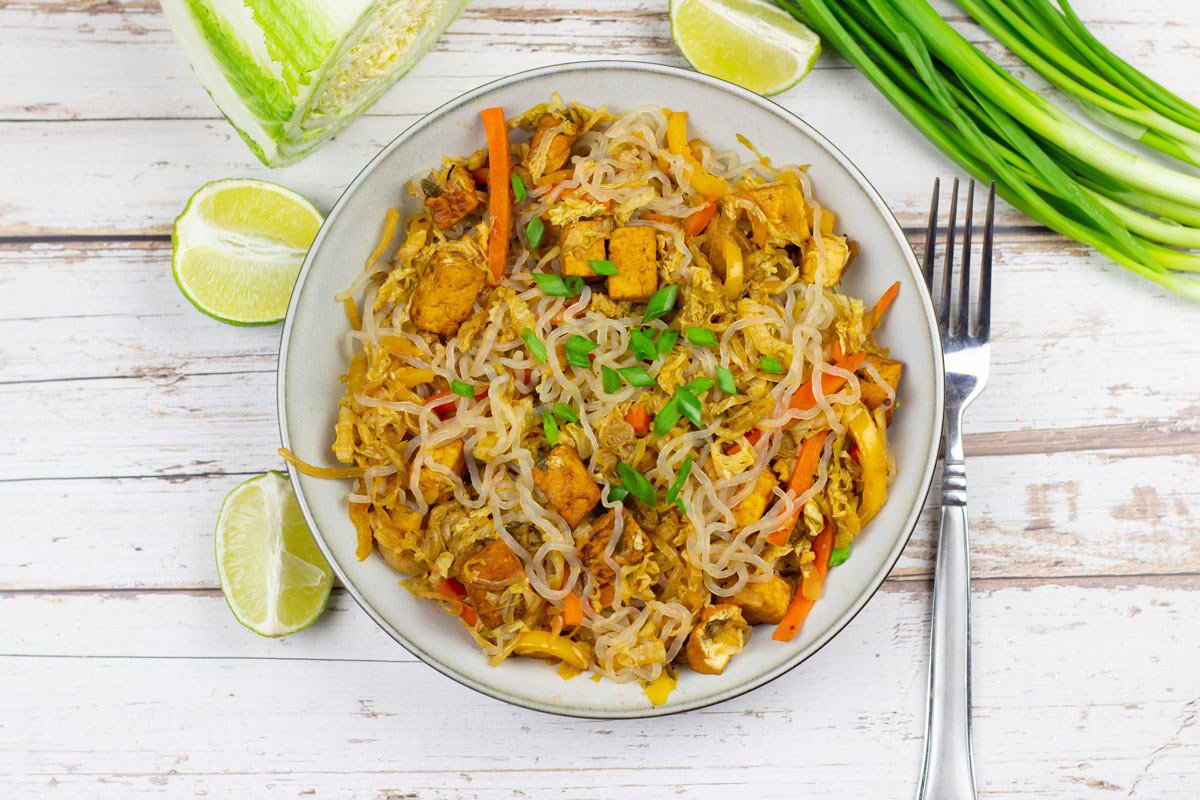 Asiatische Pfanne mit SmartPasta - VitalBodyPLUS.de