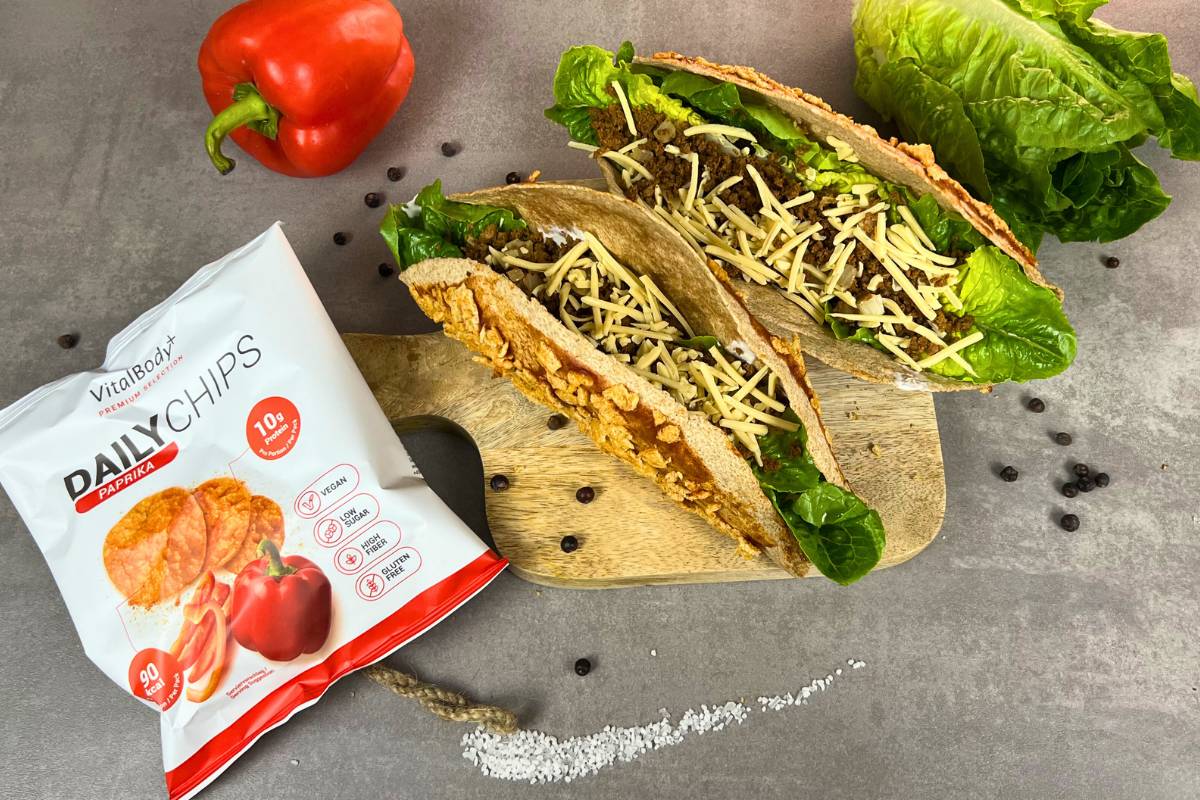 Protein Tacos mit DailyChips - VitalBodyPLUS.de