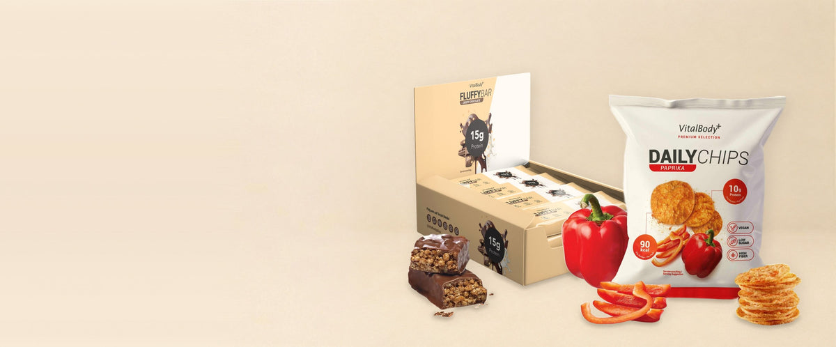 Fluffy Bar Box Crispy Chocolate und DailyChips Paprika