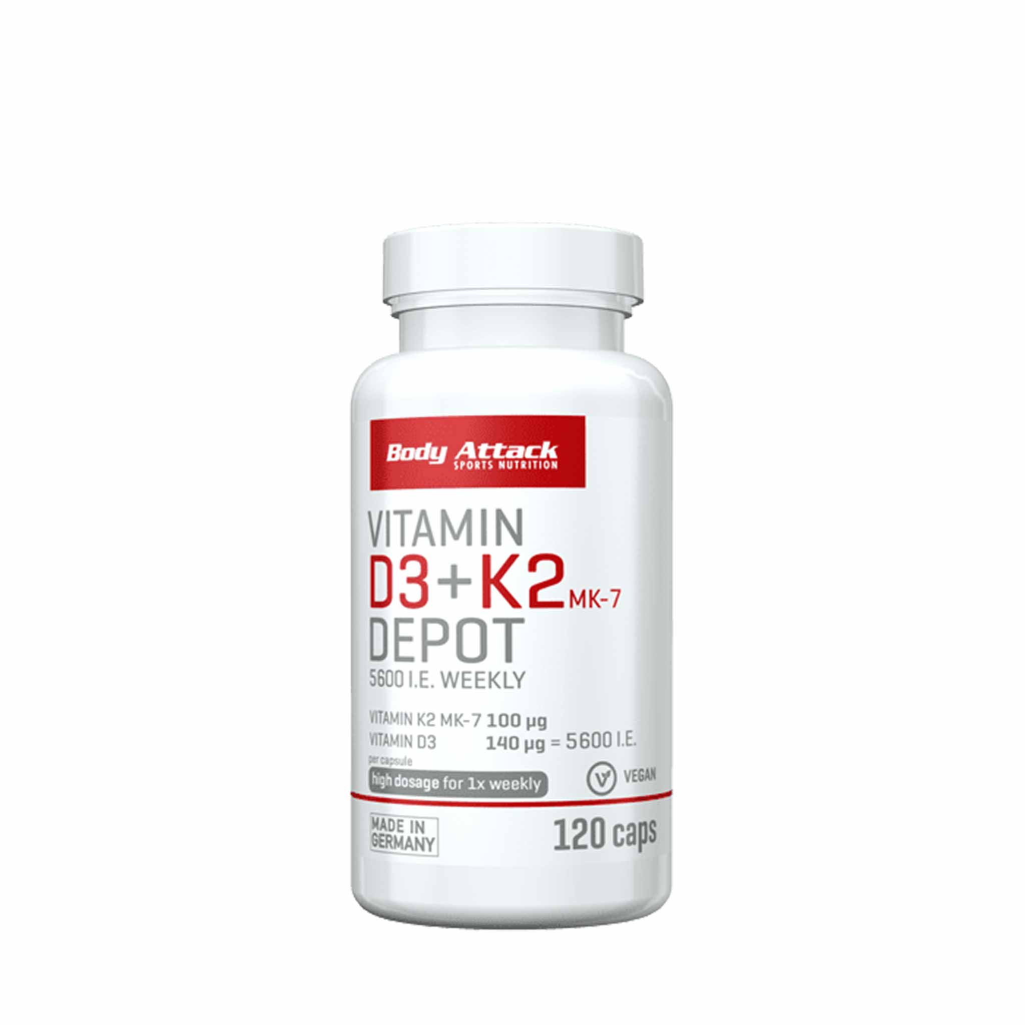 Vitamin D3 + K2 Depot - VitalBodyPLUS.de