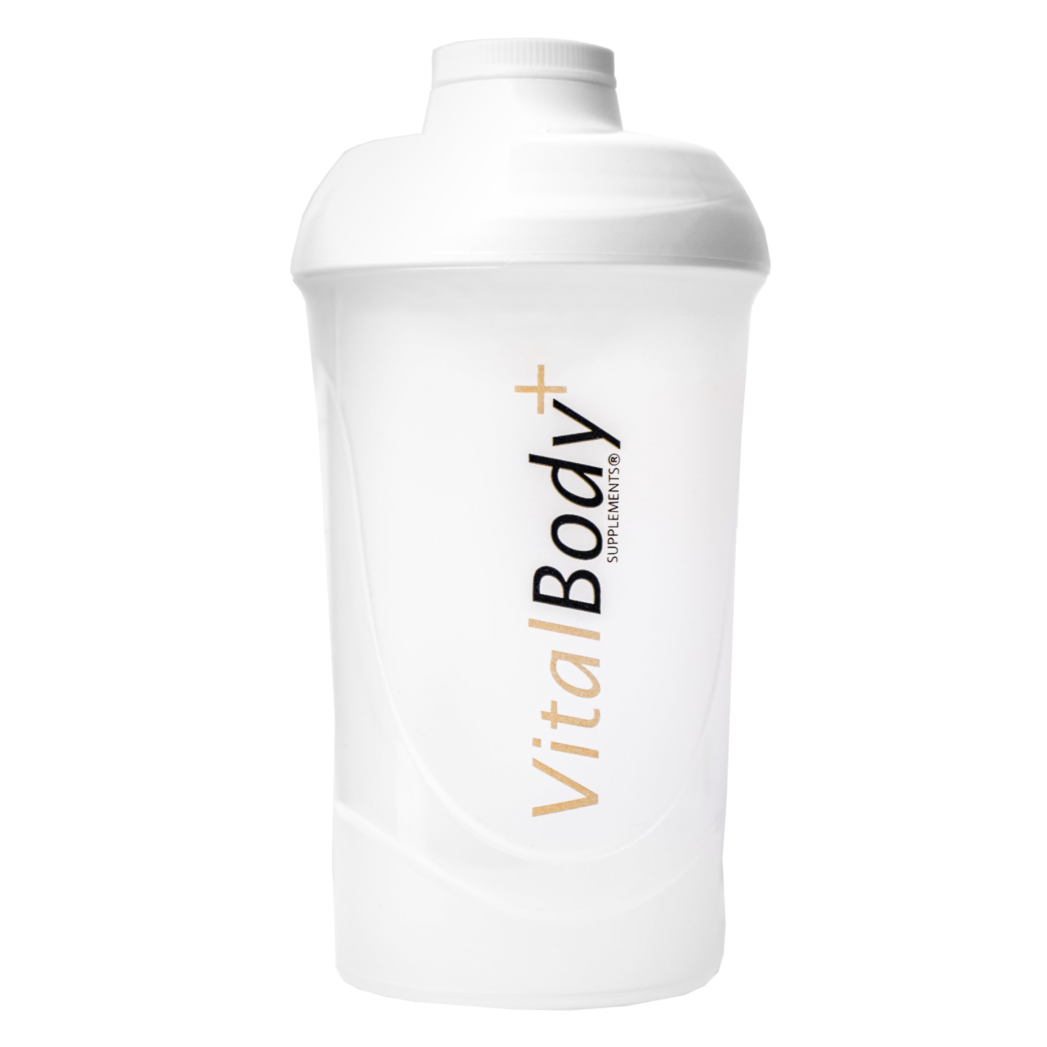VitalBodyPLUS Shaker mit weißen Hintergrund 