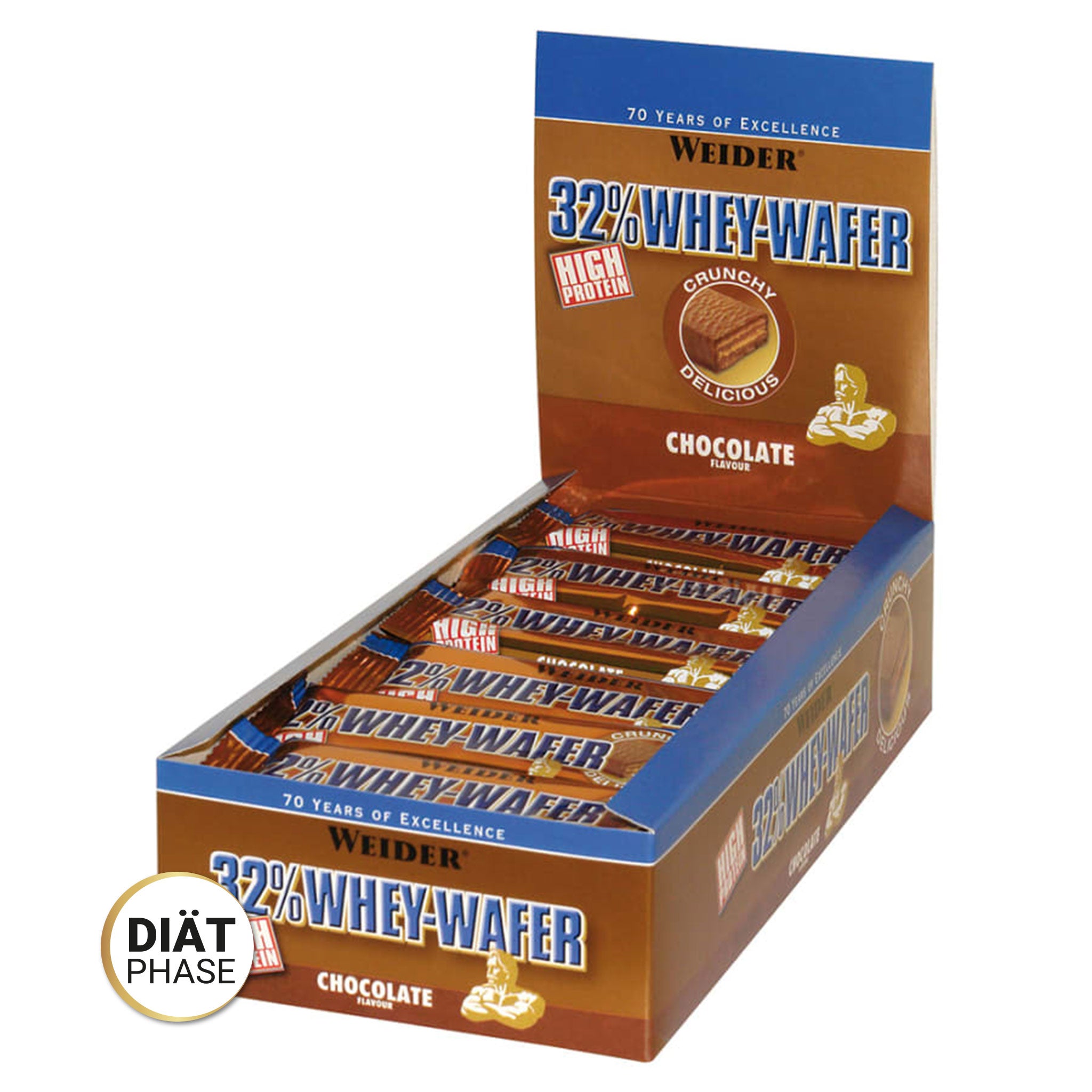 Whey Wafer Riegel (12x35g) - VitalBodyPLUS.de