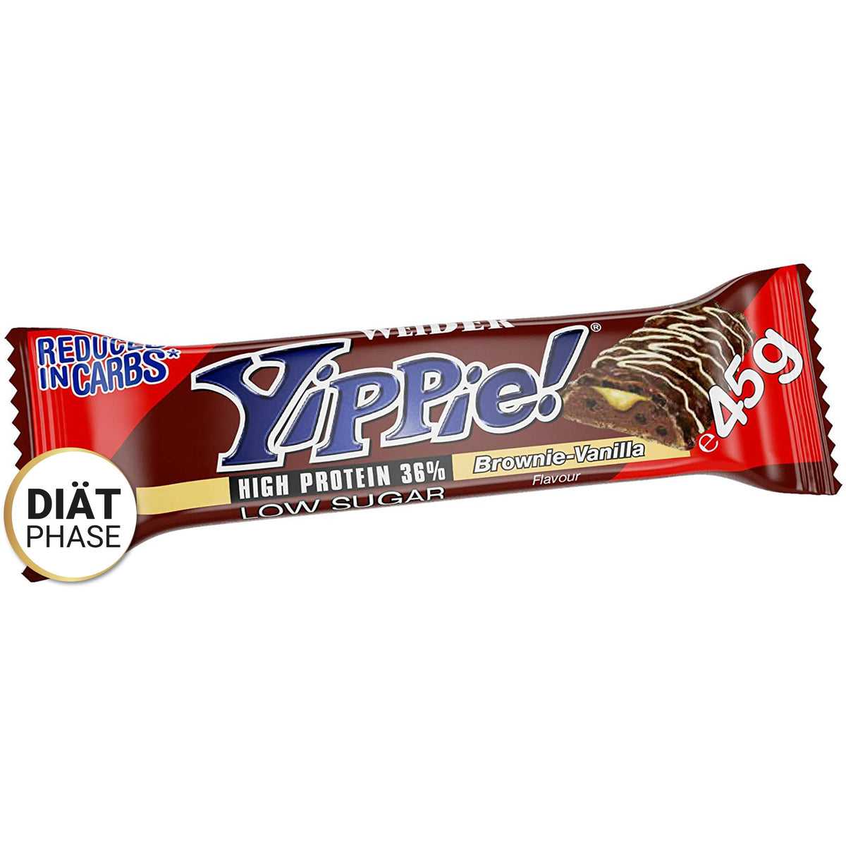 Weider Yippie Riegel Brownie-Vanilla